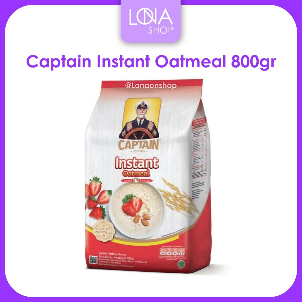 

Captain Instant Oatmeal 800gr | Oat / oats