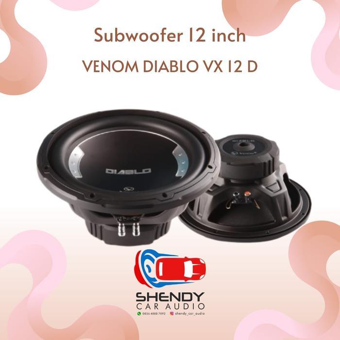 Subwoofer Venom VX12D Venom Diablo Subwoofer 12 inch Venom DIablo