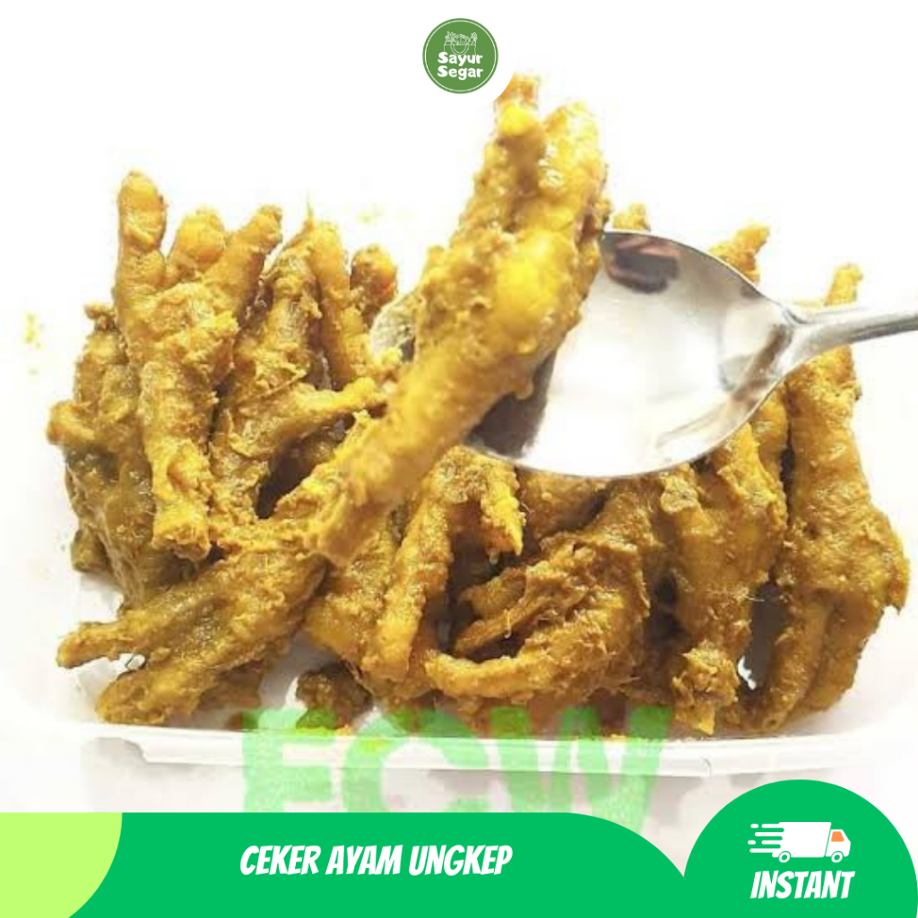 

(BISA INSTANT) CEKER AYAM UNGKEP Bumbu Kuning