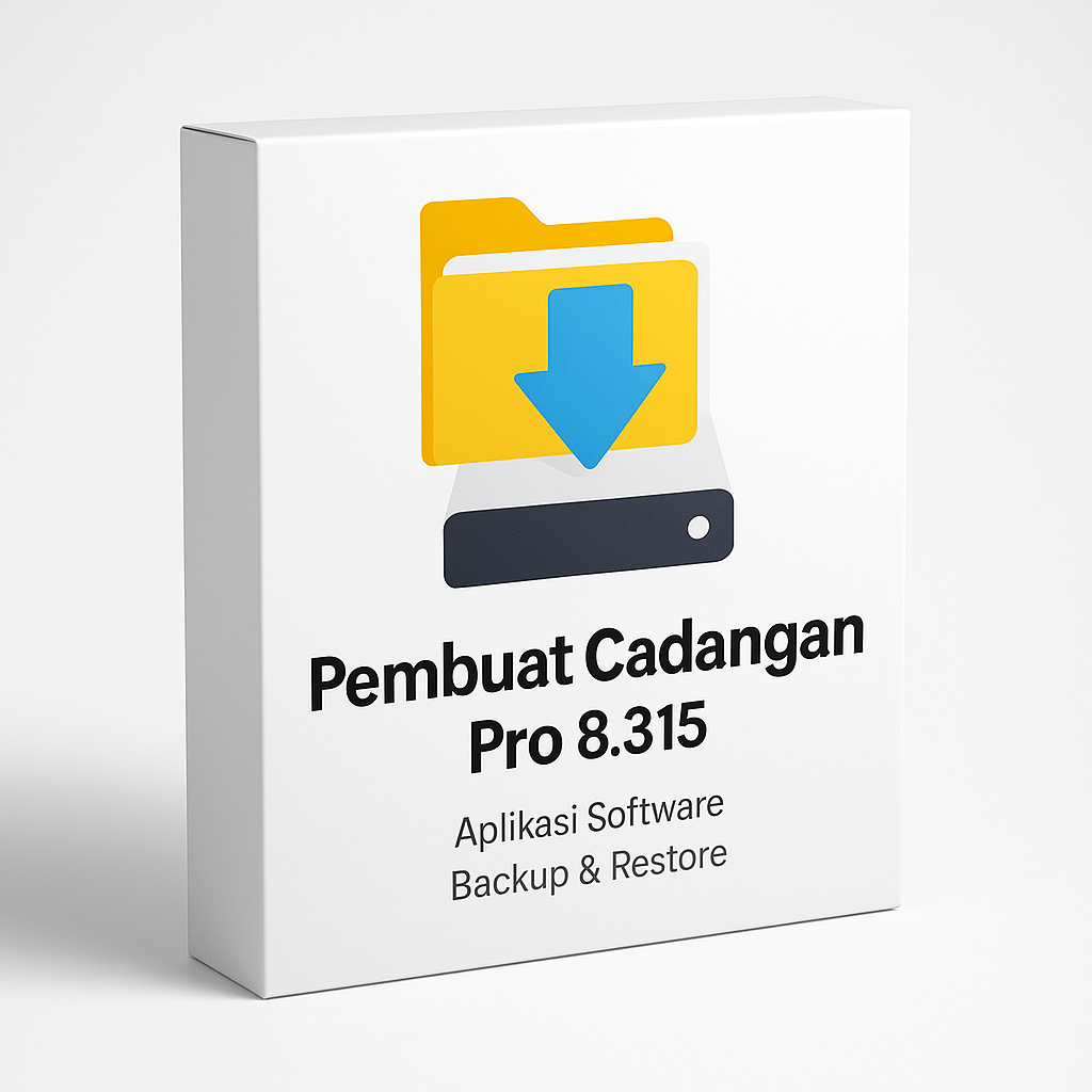 Aplikasi Software Pembuat Cadangan Pro 8.315