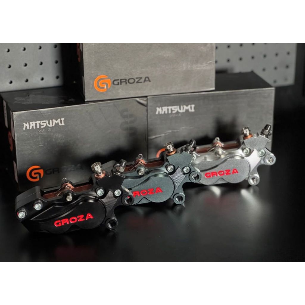 Kaliper Groza natsumi 4 piston CNC