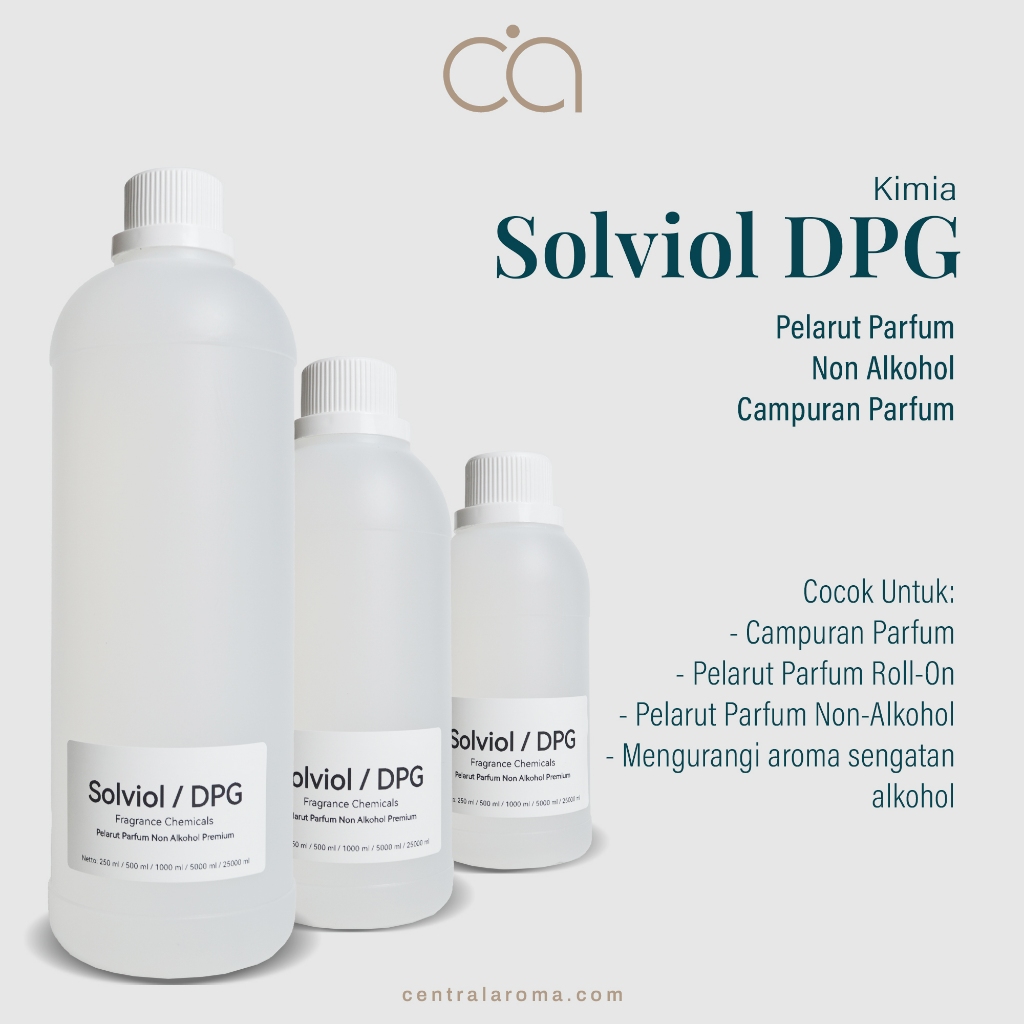 Solviol DPG Pelarut Parfum Non Alkohol Campuran Parfum