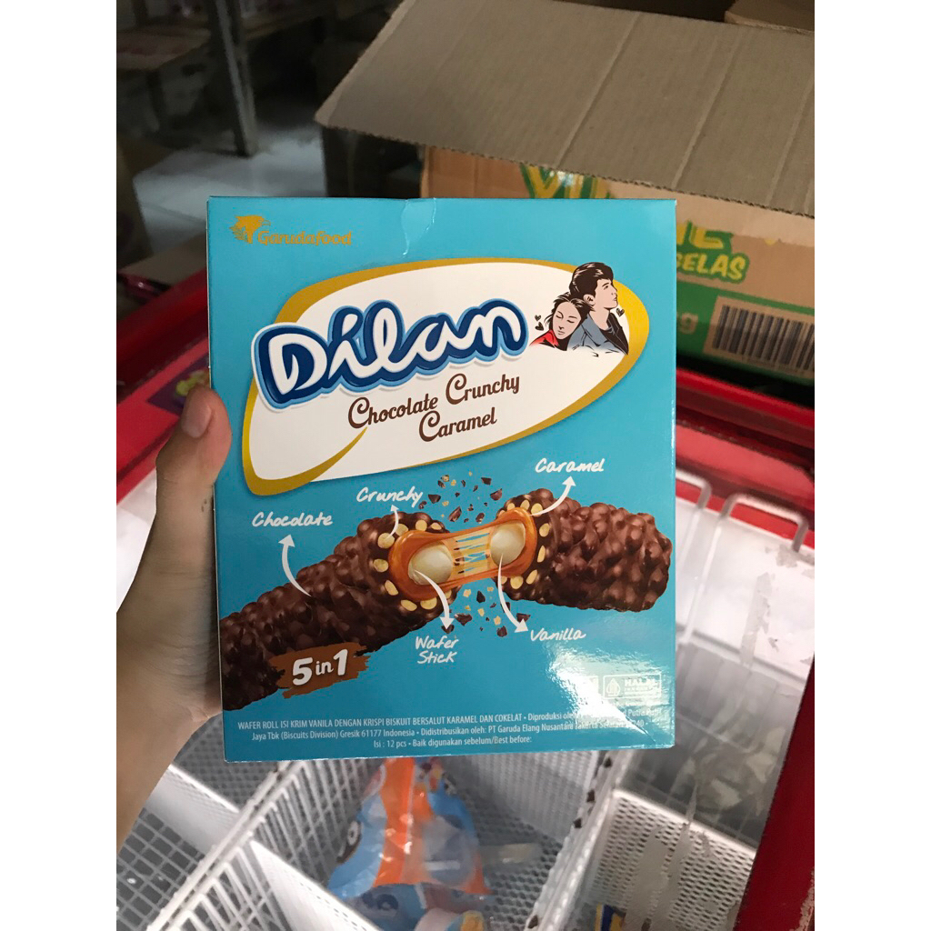 

Dilan Snack Bar/Dilan choco cruchy/dilan snack/jajanan dilan