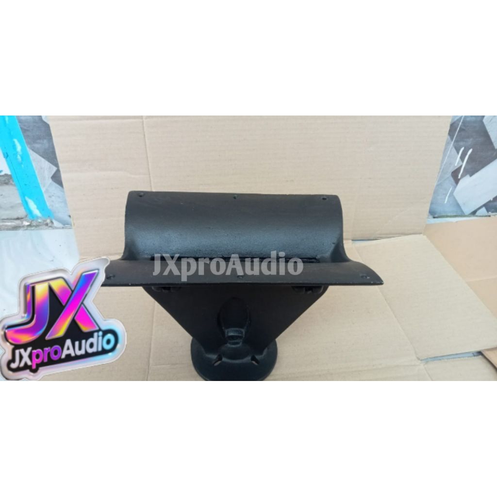 Horn tweeter Harmonika Lengkung uk 25x17 cm/horn harmonika/horn tweeter bahan alumunium cor