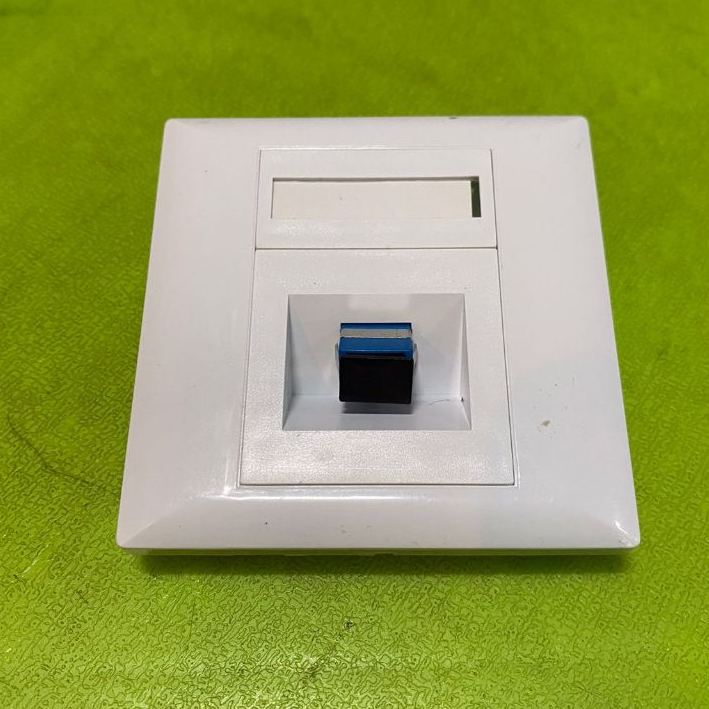 Faceplate Fiber Optik 1 Core SC