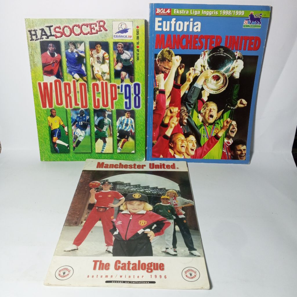 Majalah bola hai soccer euforia Manchester united majalah bola