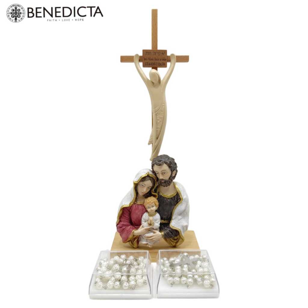 Paket Wedding Hemat Katolik: Salib Duduk + Perlengkapan Rohani Perkawinan Katolik