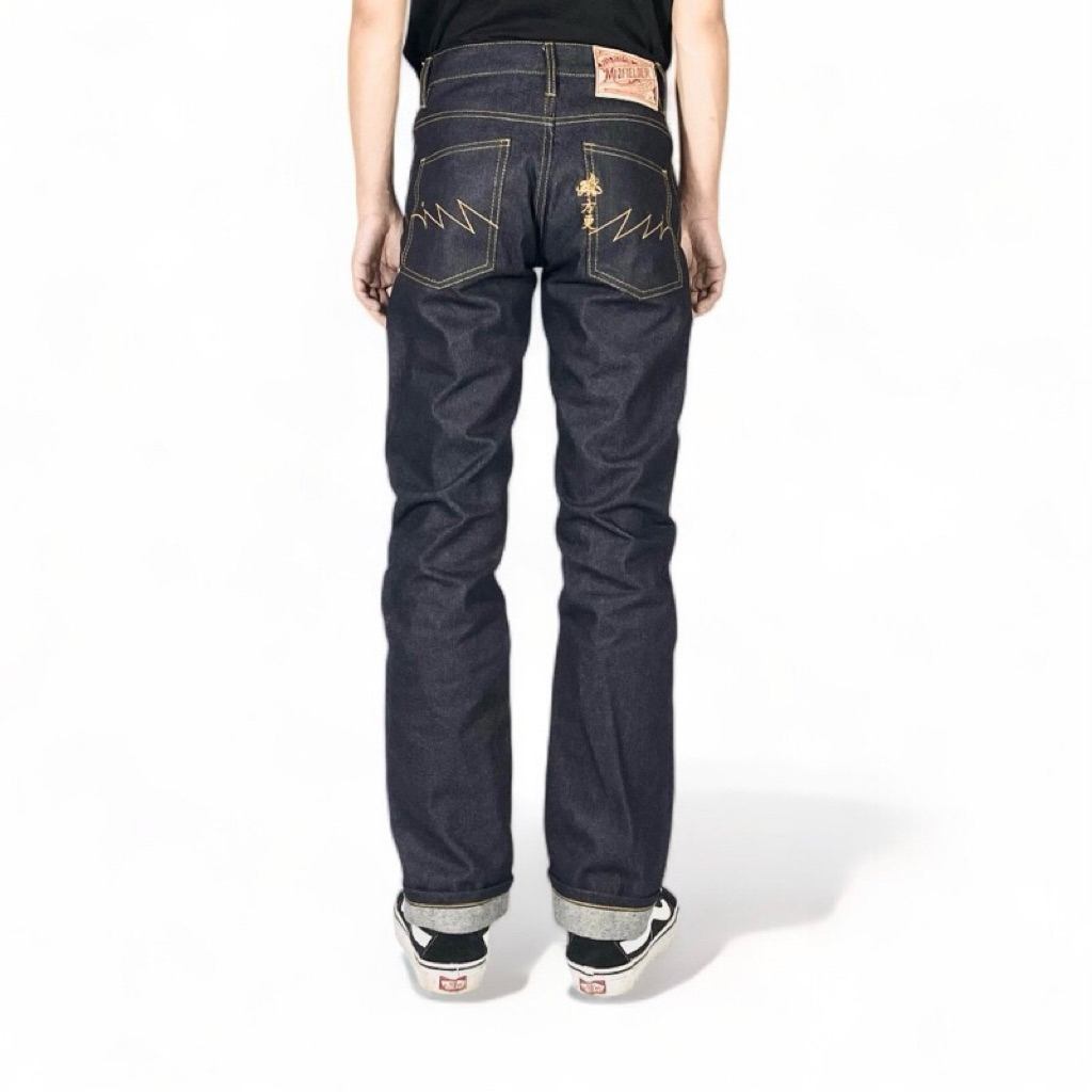 midfielderdenimstore - celana jeans 16oz monstaa slim straight