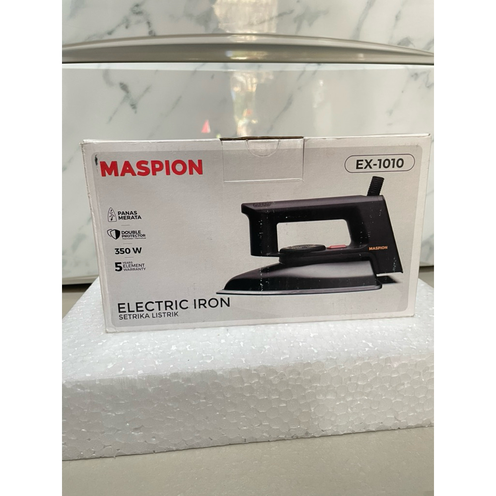 Setrika Maspion Ex-1010 setrika Maspion original 100% anti lengket setrika Maspion original setrika 