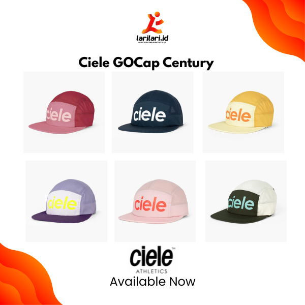 CIELE - GOCap - Comp - Century Topi Olahraga lari pria wanita
