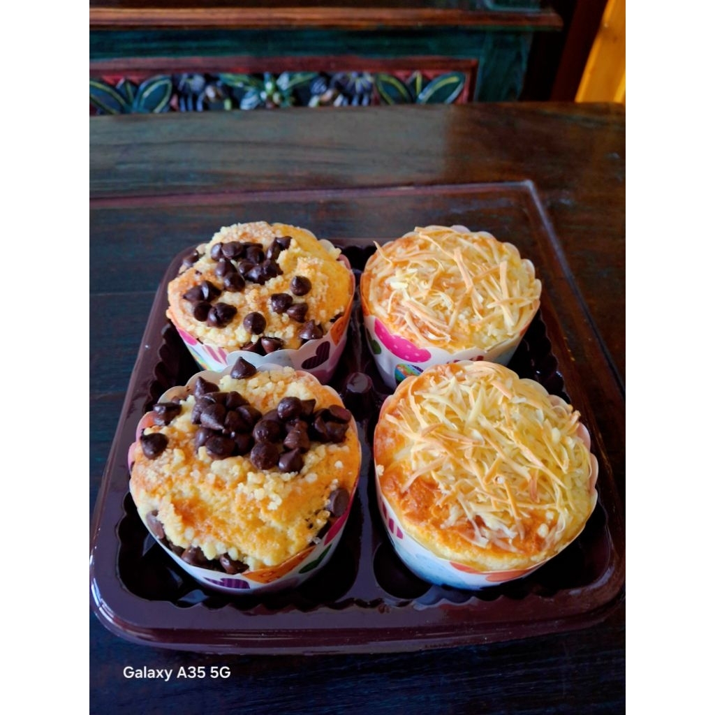 MUFFIN CRUMBLE & MUFFIN BROWNIES