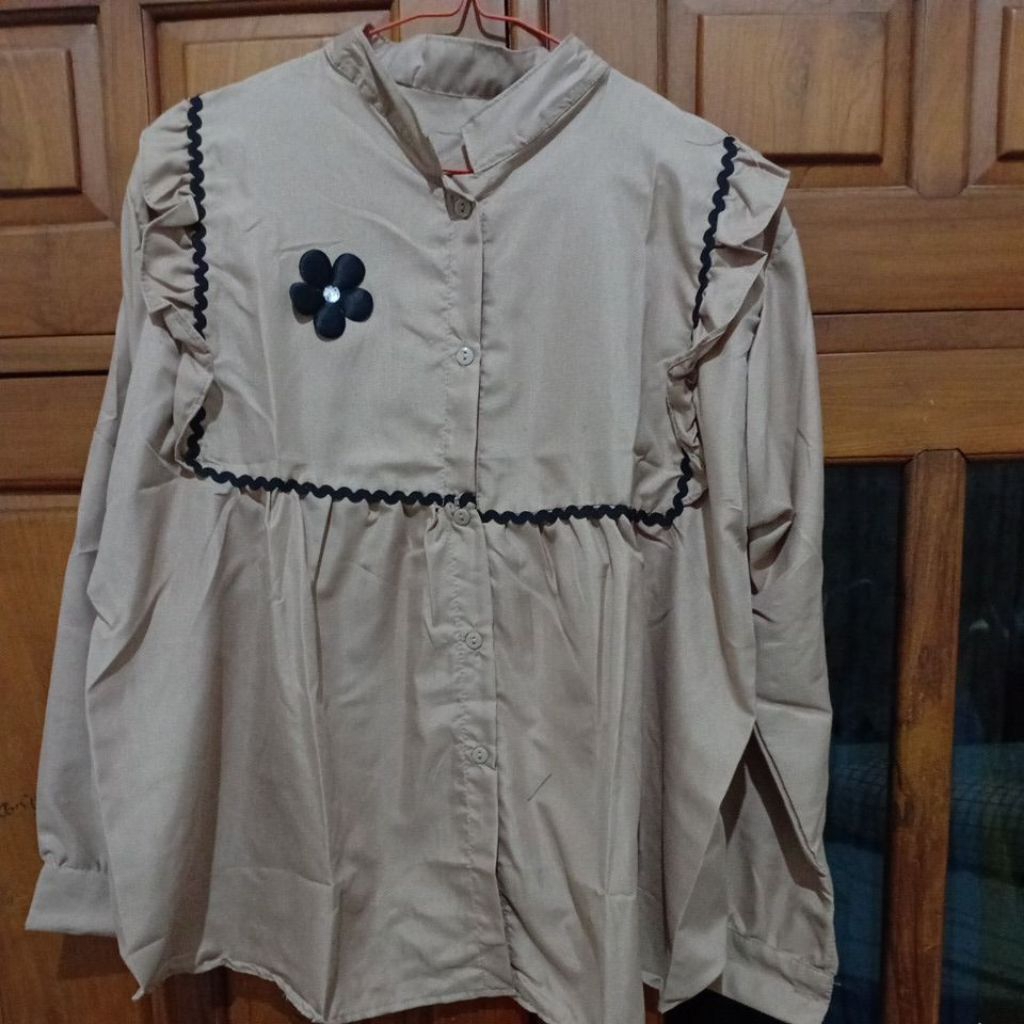 atasan kemeja wanita cantik #atasan cantik