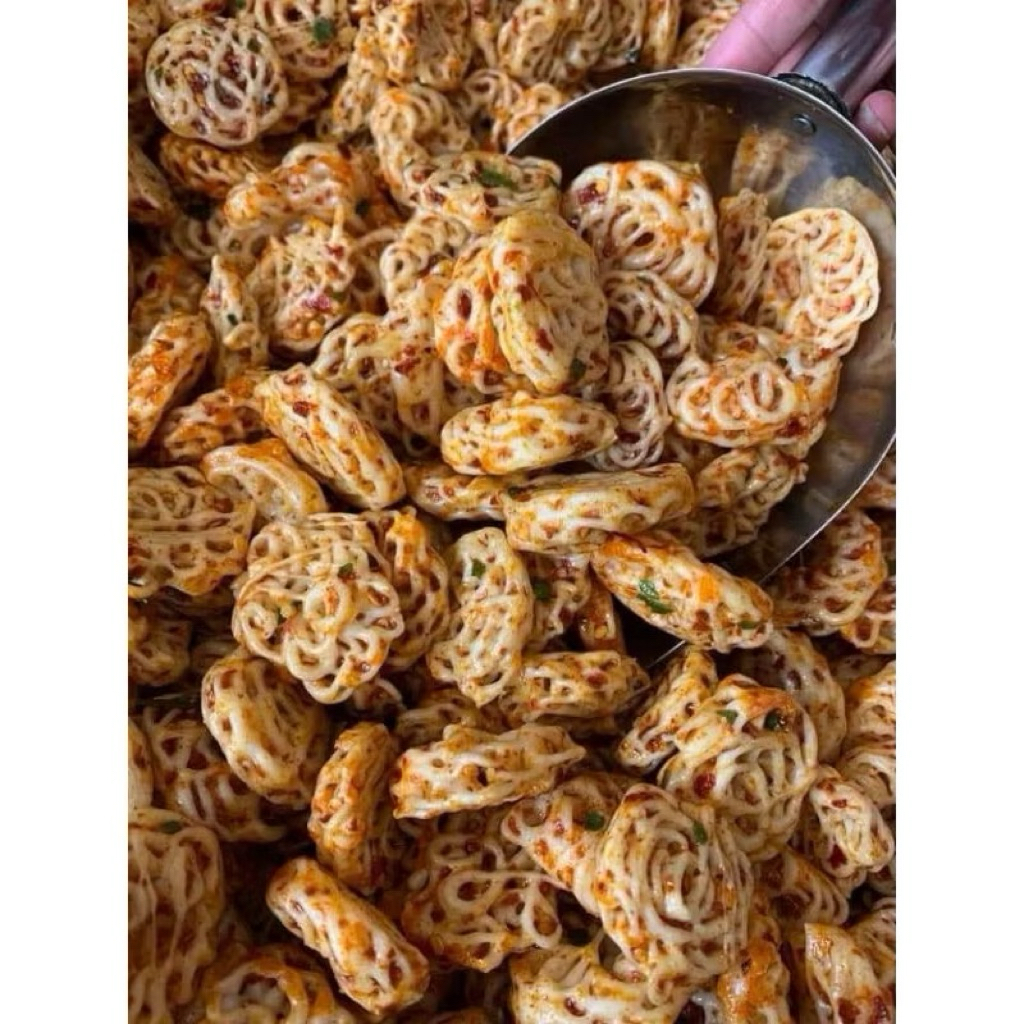 

Kerupuk Bantet Rafael Pedas Daun Jeruk 250 gram