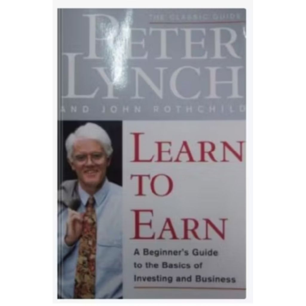 Buku Learn To Earn by peter Lynch