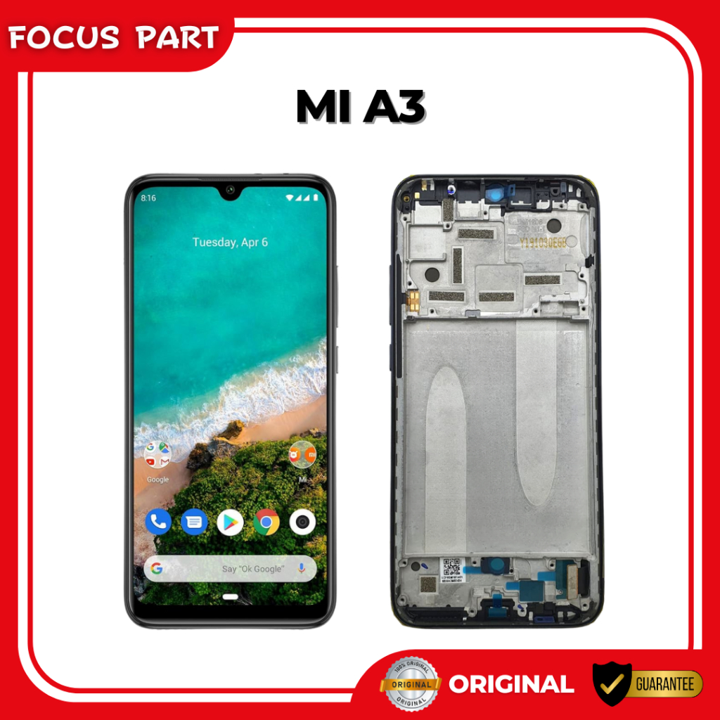 LCD + FRAME XIAOMI MI A3 MIA3 / MI CC9 ORIGINAL