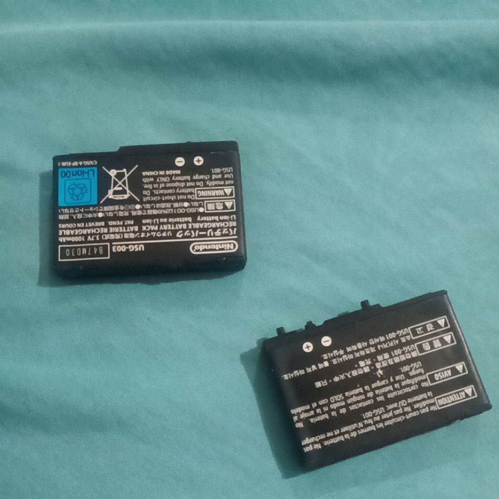 baterai Nintendo ds lite Original copotan mesin baterai NDS lite ori copotan sudah di test normal