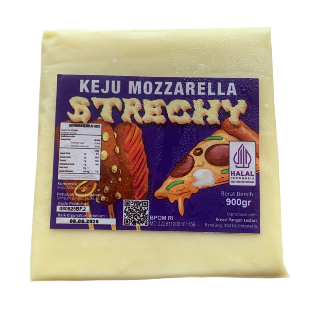 

Strechy Keju Mozarella 900Gr