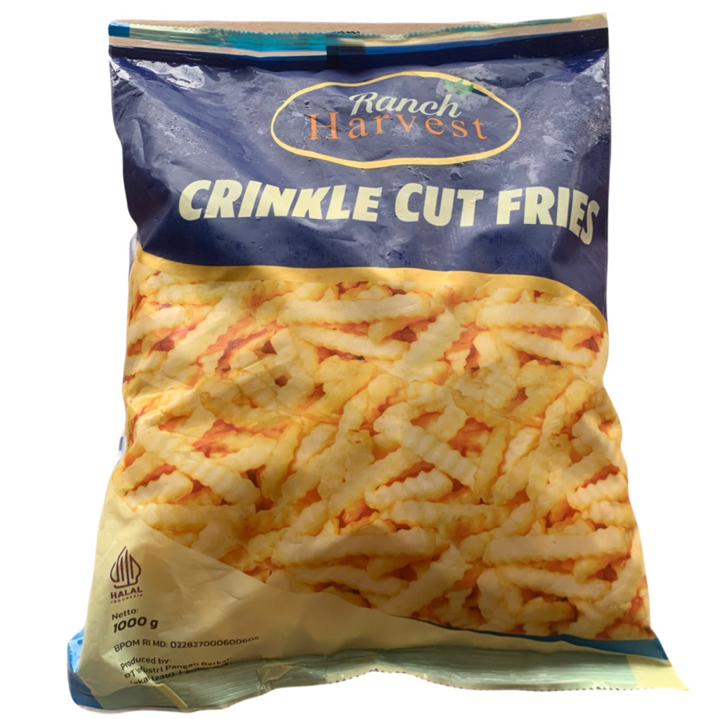 

Ranch Harvest Crinkle Cut Fries 1 KG