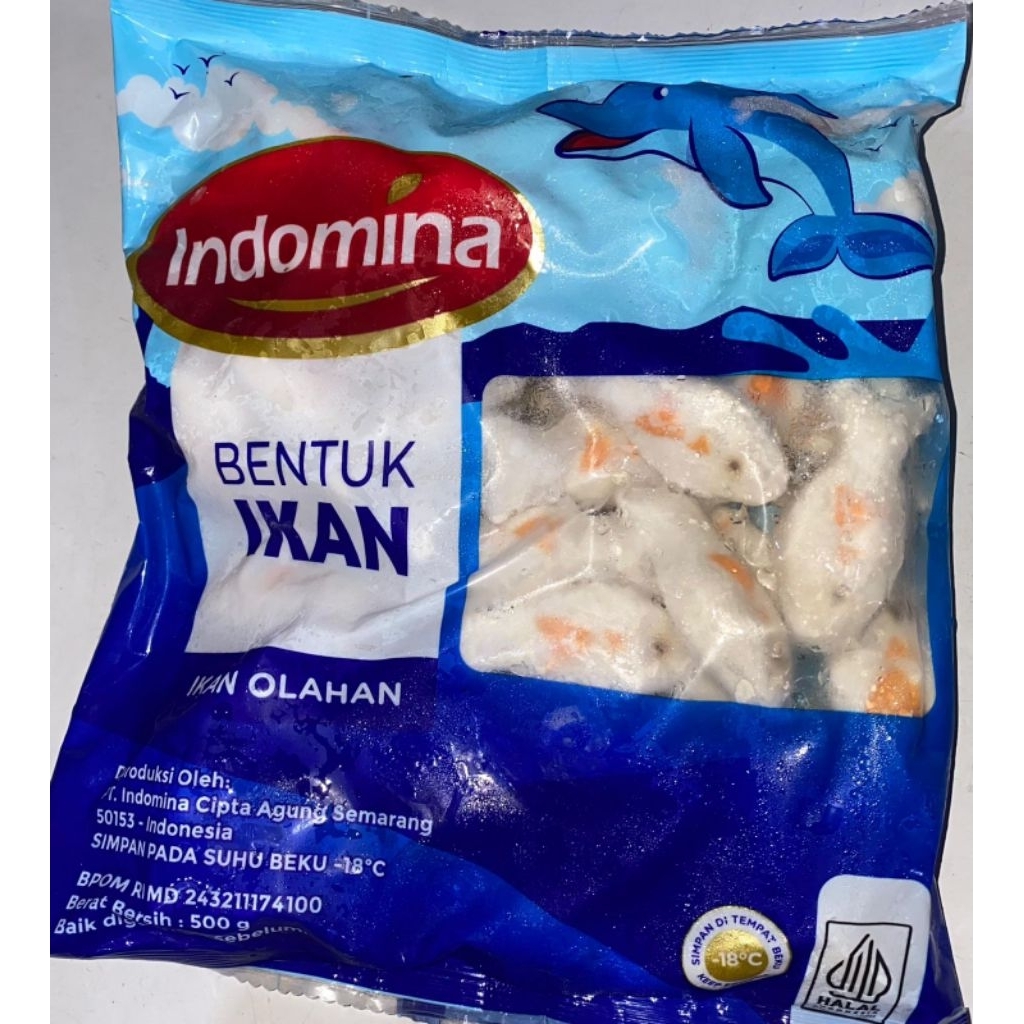 

Indomina Bentuk Ikan 500 gr