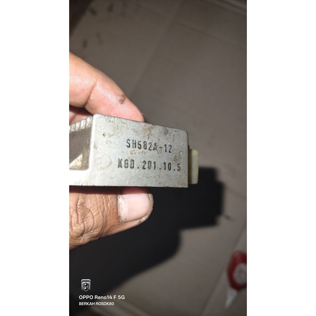 kiprok regulator Suzuki rc 100 bravo original second (kode kgd)