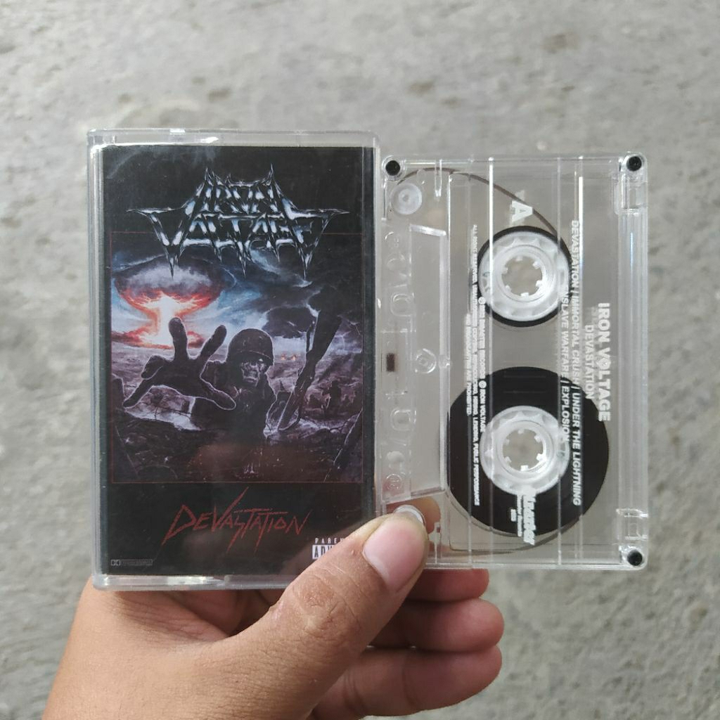 Kaset Pita Iron Voltage - Devastation