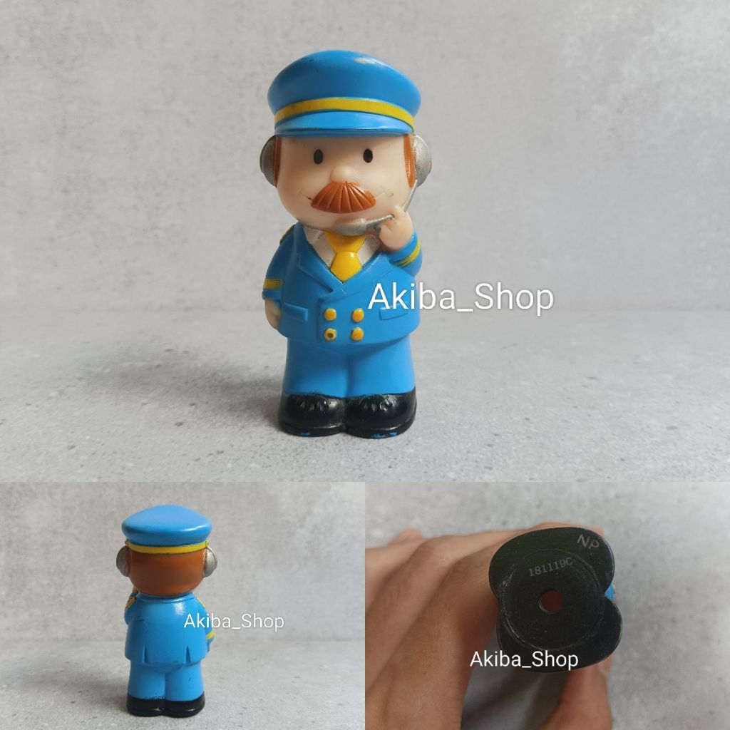 ELC Happyland Aeroplane | Anak Perempuan Hip Hop | Captain Pirate Bajak Laut | Action Figures Origin