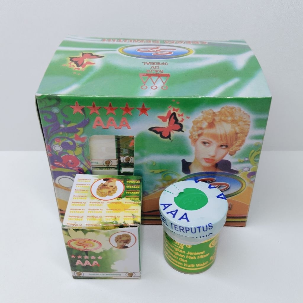 12 Pcs Cream Sp Raja Box Segel AAA