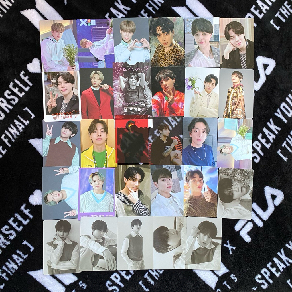 (1/2) MPC Mini Photocard BTS Jungkook Jimin Taehyung V JK Official Butter Little Wish PTD OS POB Arm