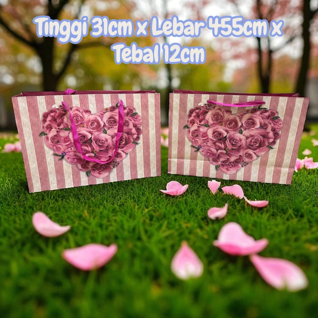 

TERMURAH Paper Bag Biasa Miring Ukuran Big Size 31x45,5x12CM / Tas Kado / Tas Hadiah / Hand Bag / Shopping Bag/Tas Kertas