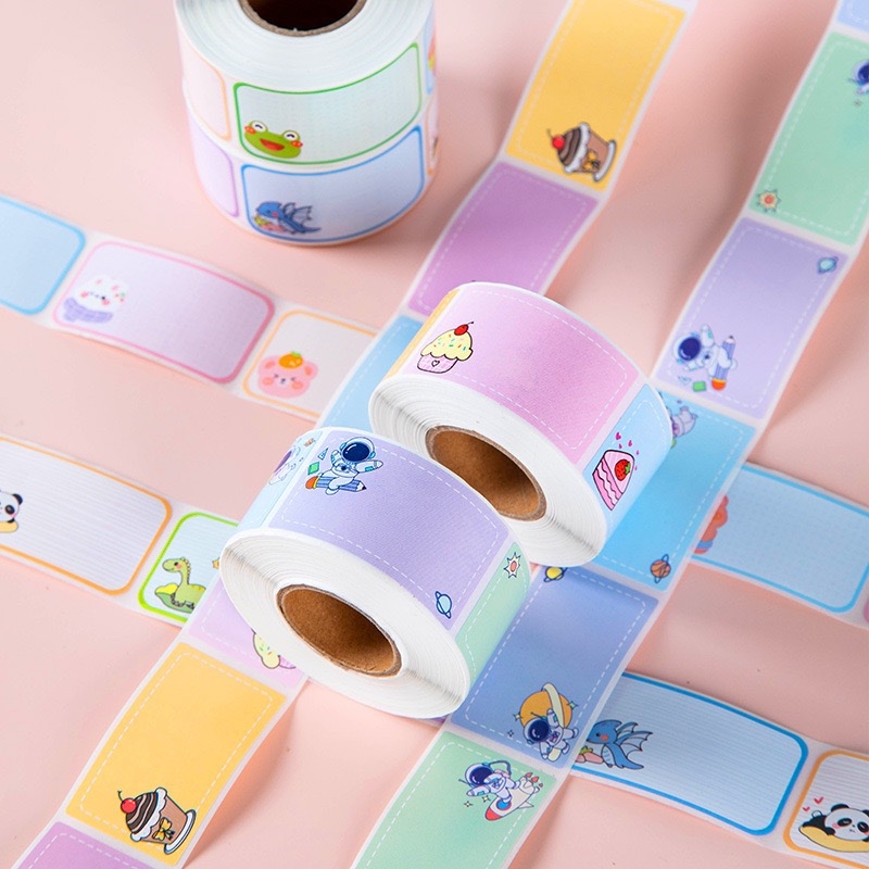 

STICKER LABEL NAMA TEMPELAN NAMA BUKU SEKOLAH