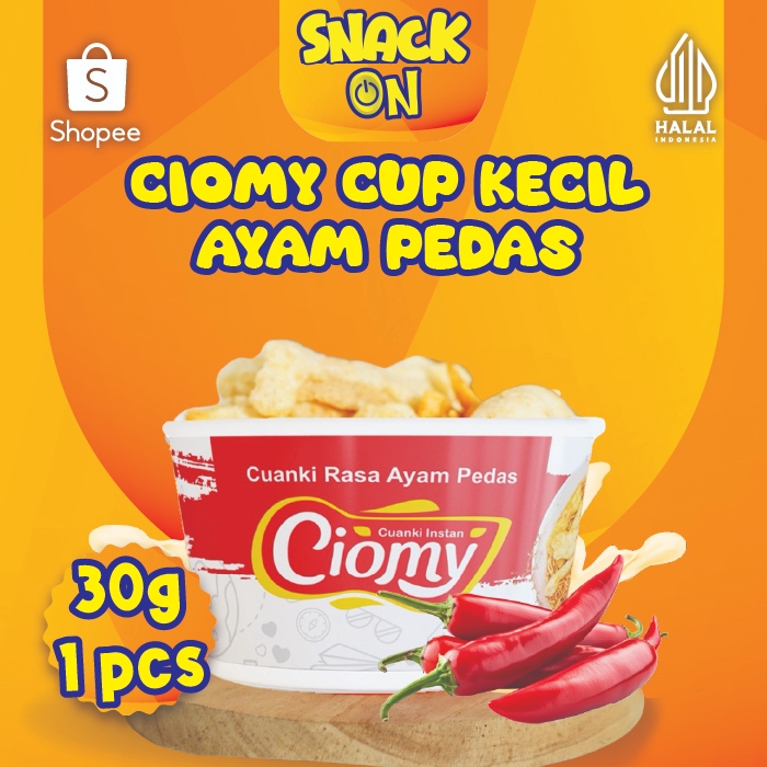 

Ciomy Cuankie Ayam Pedas Cup Kecil