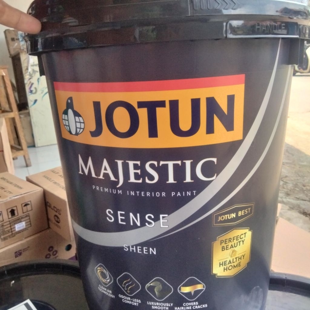 Jotun majestic sense white/chi pail JOTUN CAT TEMBOK INTERIOR 20LTR
