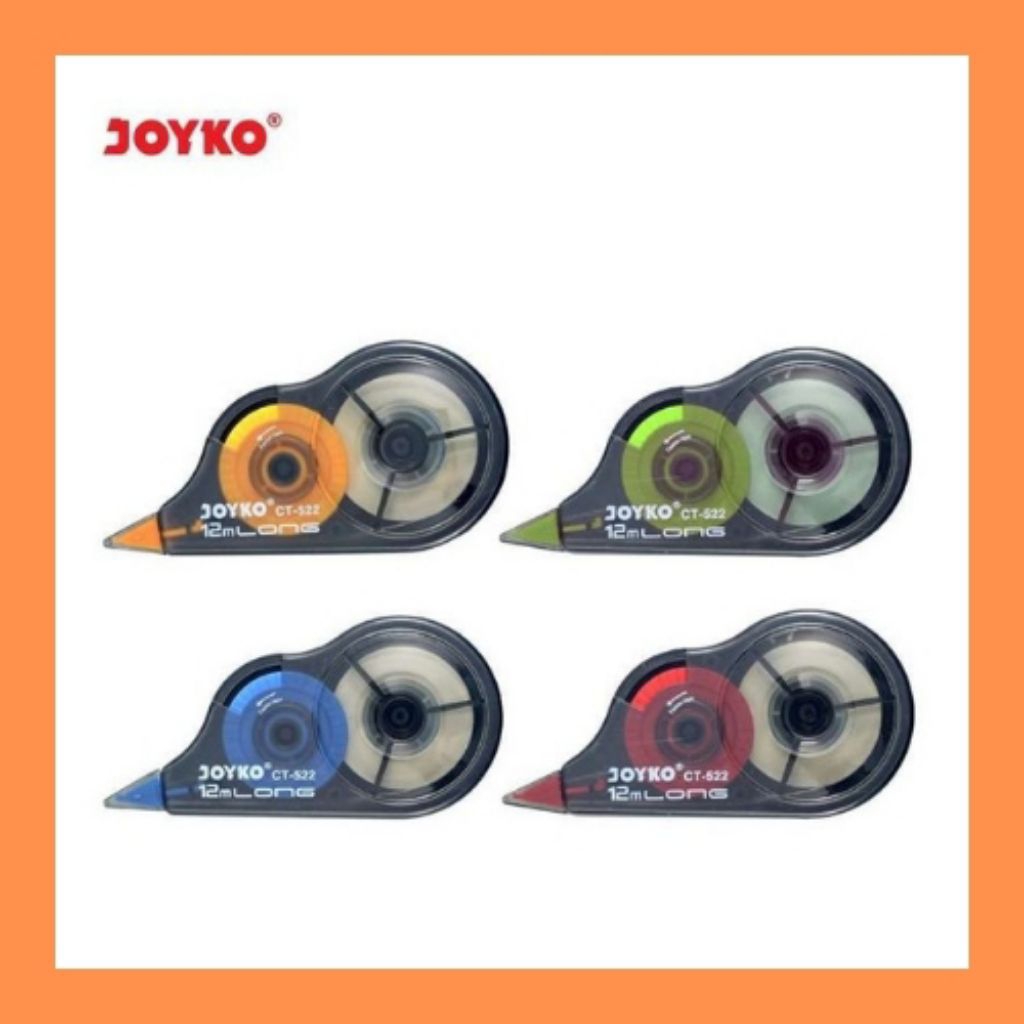 

Joyko Correction Tape Pita Koreksi CT-522 12 Meter
