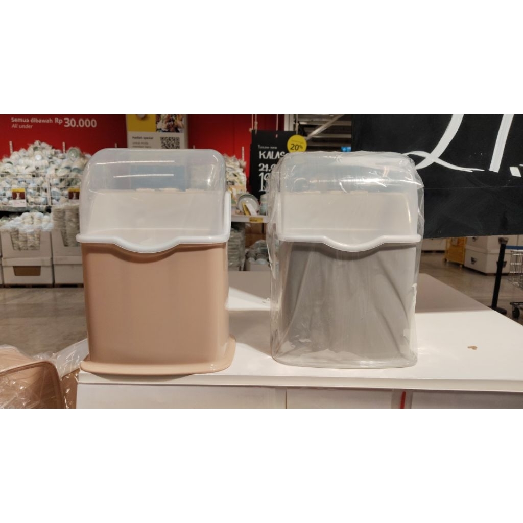 Jastip IKEA Kotak Sendok Shinpo ada penutupnya / Wadah Sendok