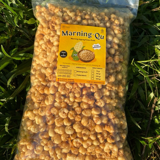 Marning Jagung Ketan/Pulut Istimewa Enak dan Renyah Cemilan Nagih - Snack Pedas - Food, Manis, Makan