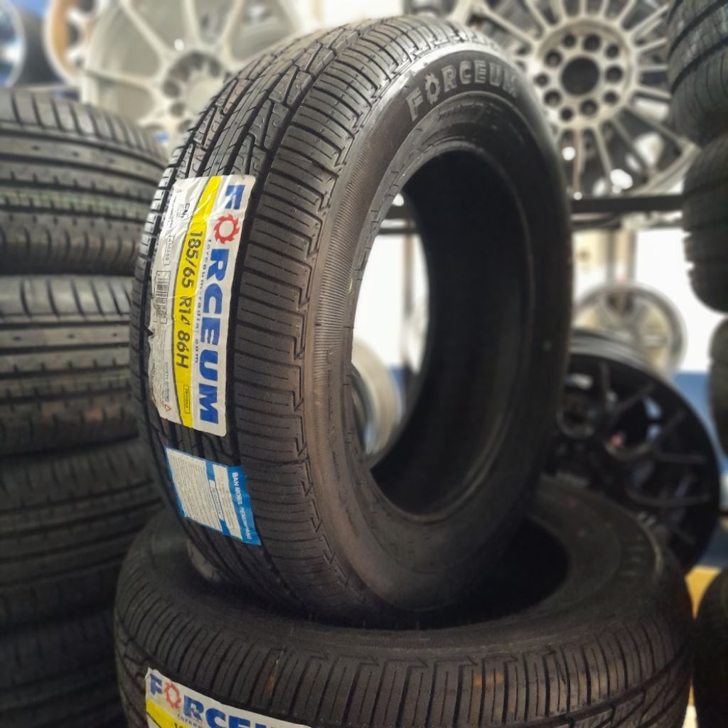 ban mobil ring 14 forceum trideka 185 65 R14 tubles bisa untuk agya ayla sigra calya brio