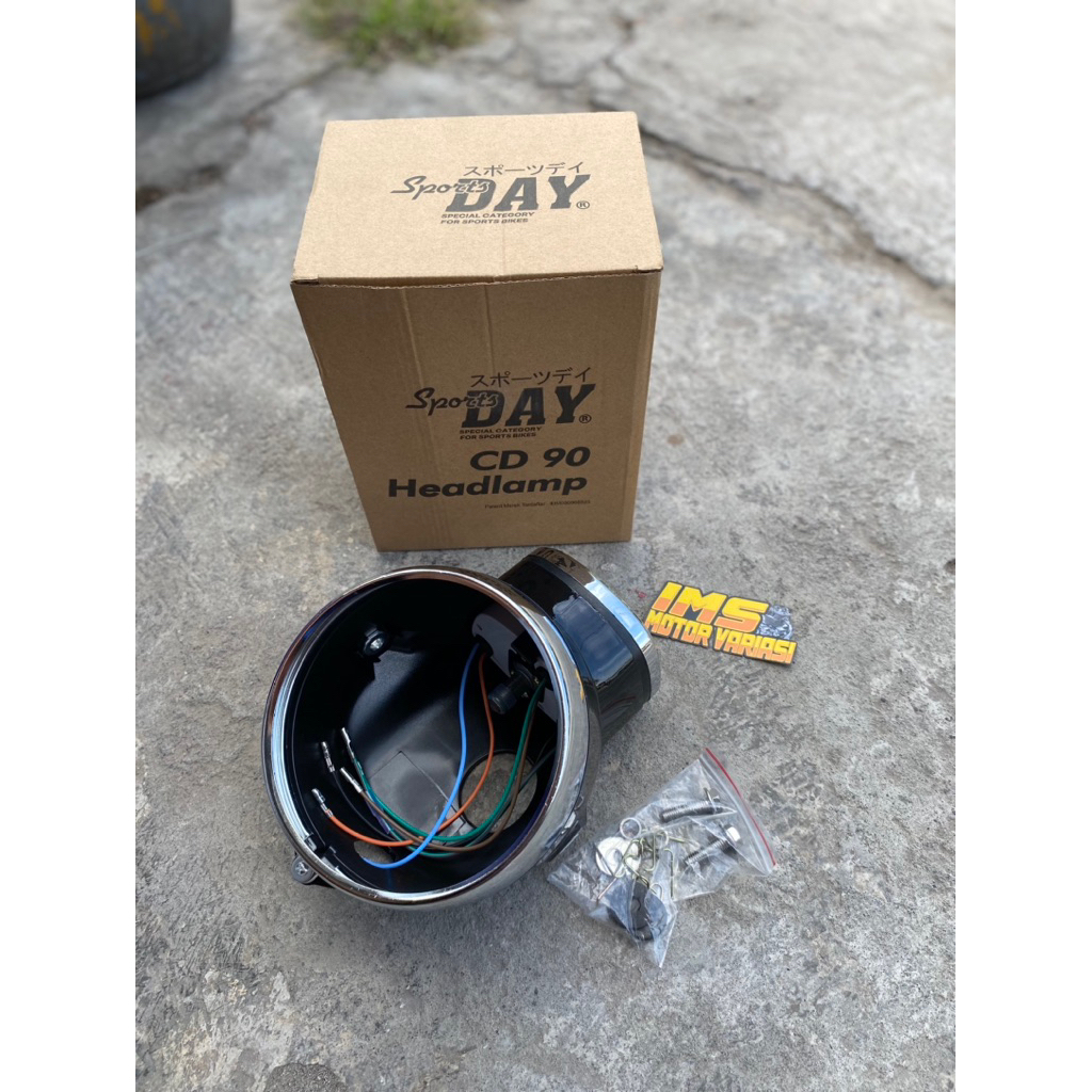 Batok CD 90 Day Set Tanpa Reflektor Batok Lampu CD90 Only