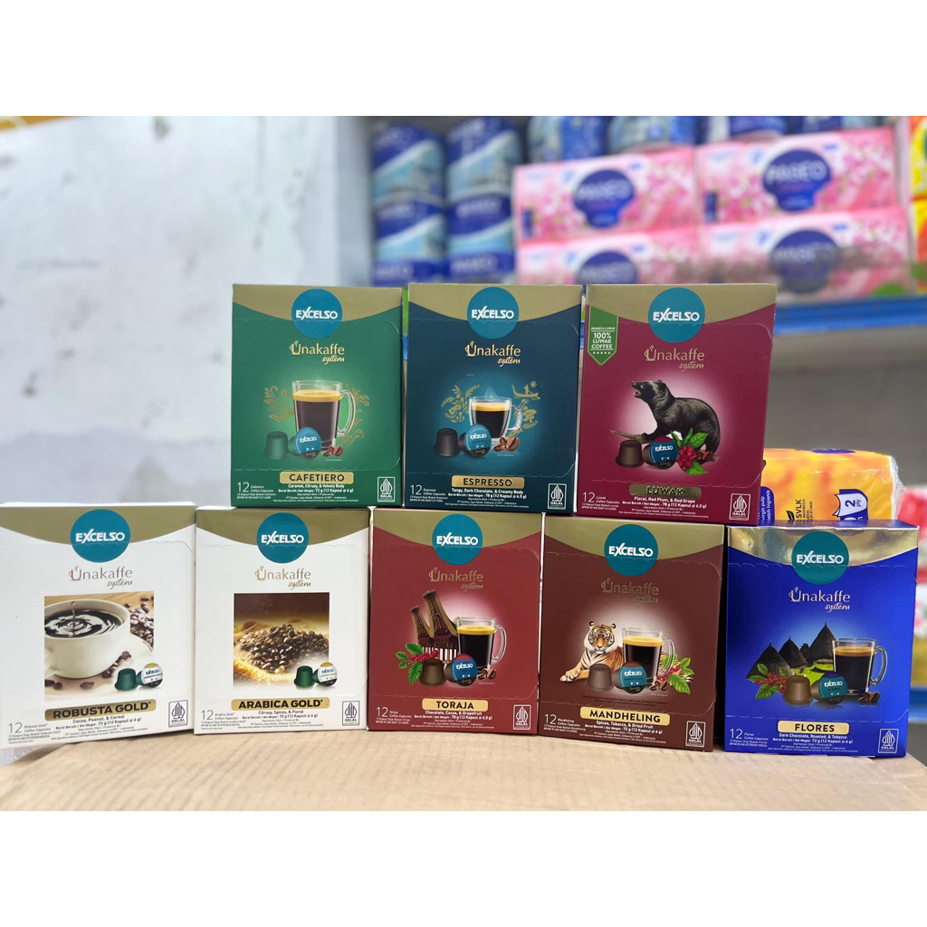 Kopi Kapsul Khusus Unakaffe Mesin Excelso