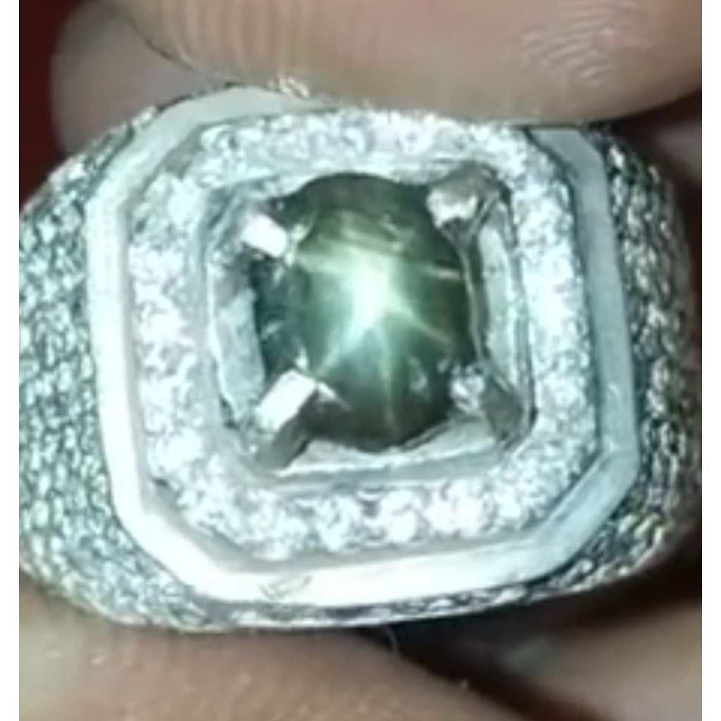 Natural Star 12 Black Sapphire (Perak 8), Kode A49