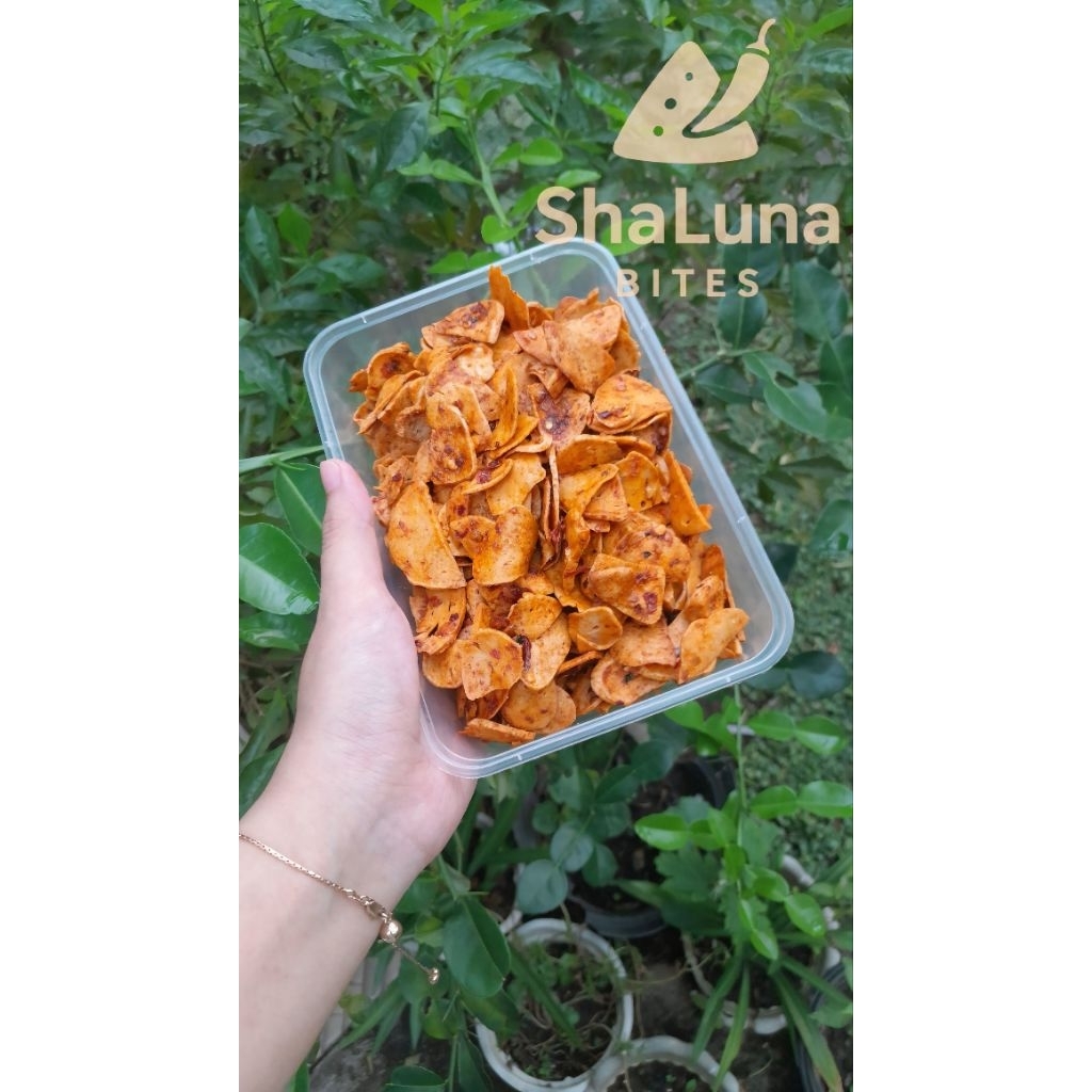 

Basreng pedaa mantull renyah tahan lama kemssan 250gr