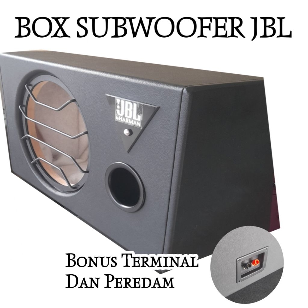 BOX SUBWOOFER 12 INCH PLUS GRILL TERLARIS BOX SAJA