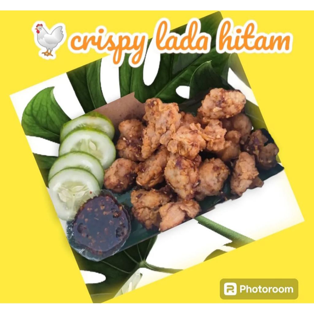 

ayam crispy lada hitam