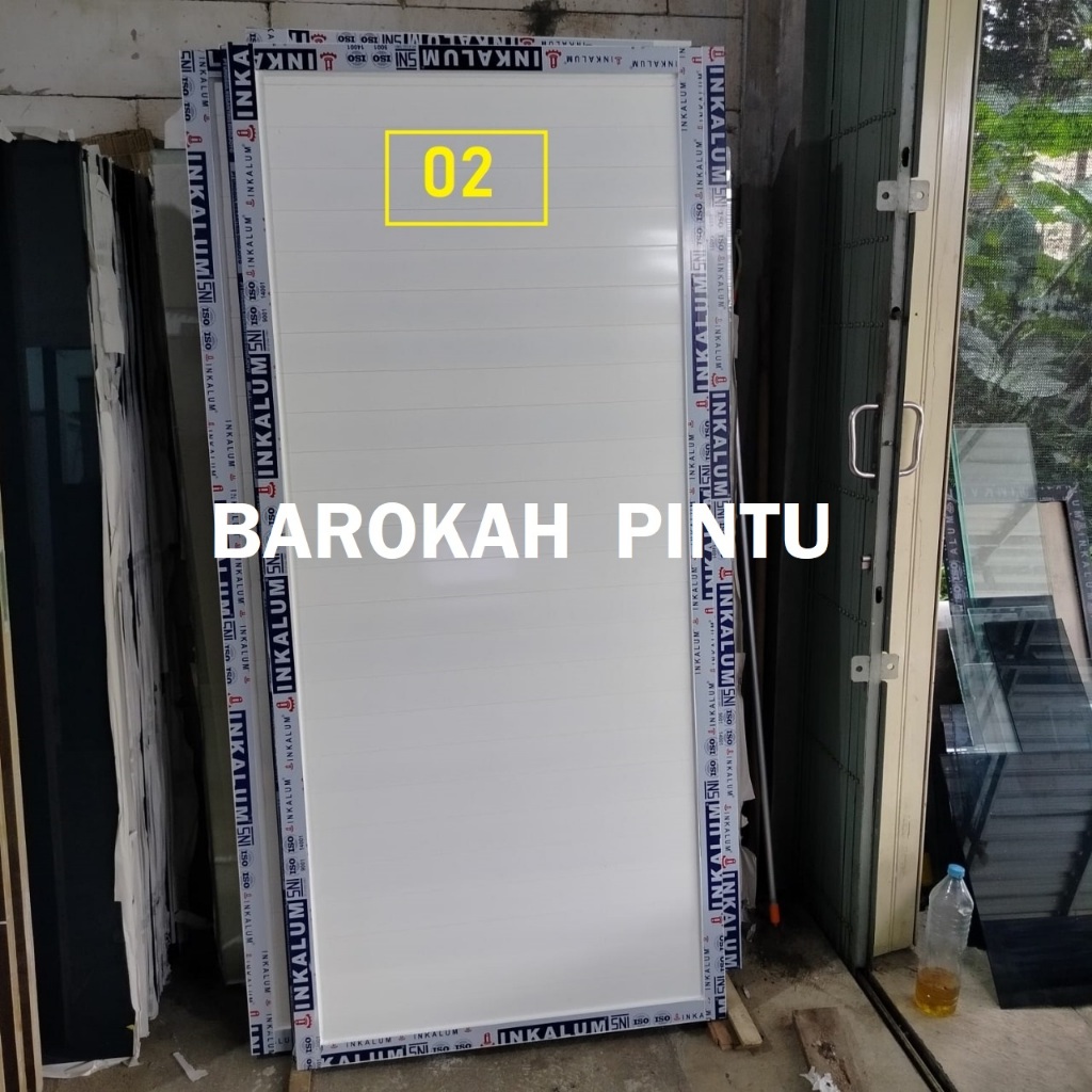 DAUN PINTU SAJA  ALUMUNIUM FREE PACKING KAYU
