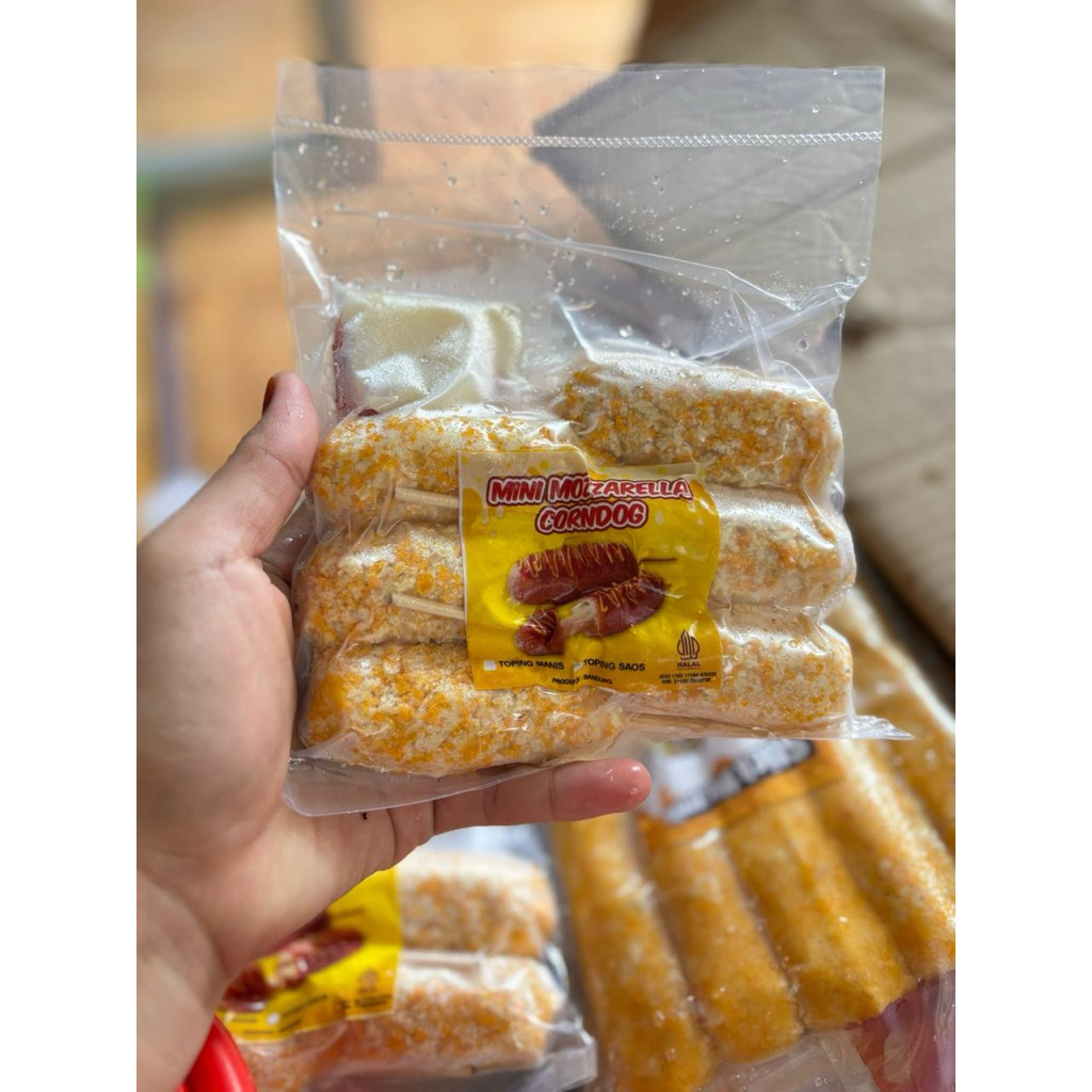 

mini corndog mozarella