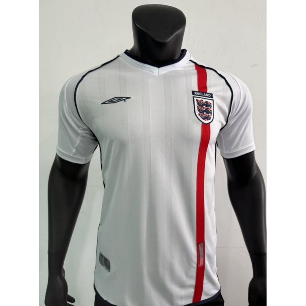 Jersey Kaos Baju Sepak Bola Timnas Tim Nasional Inggris England Home Away 3rd Third Retro Klasik Cla