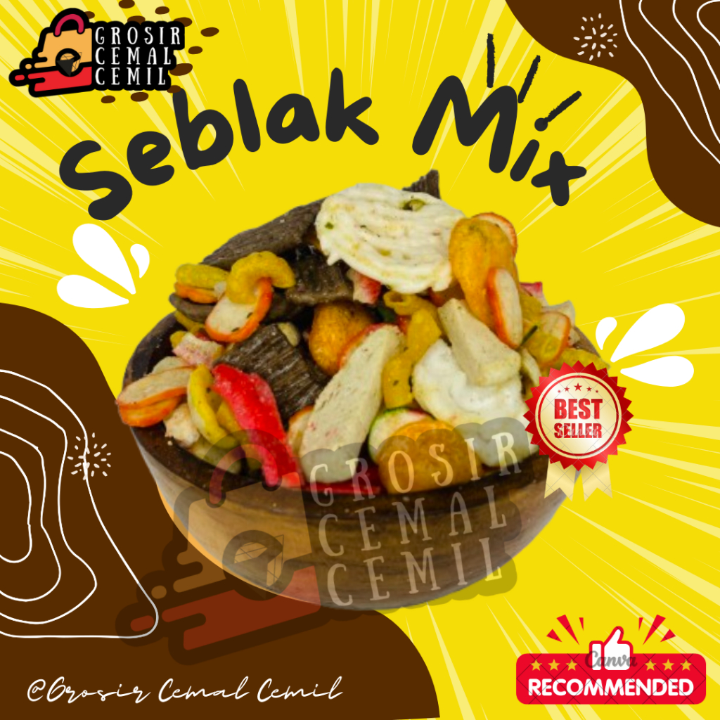 

Snack 250 Gr Kerupuk Seblak Mix Pedas