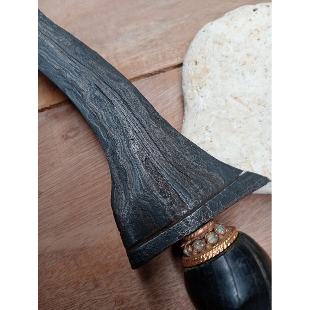 Keris Koleksi Budaya Jawa – Pulanggeni Luk 5, Pamor Singkir, Warangka Iras