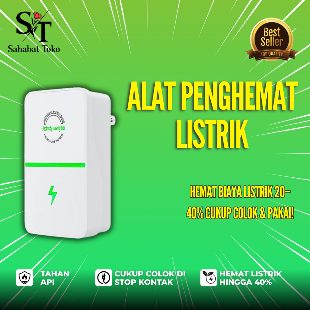 Alat Penghemat Hemat Daya Kwh Listrik 80 90 Persen Listrik Rumah Tangga Kantor AC TV Kulkas Mesin Cu