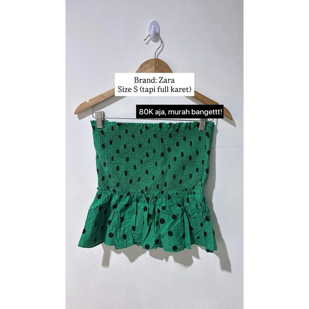 Preloved blouse zara