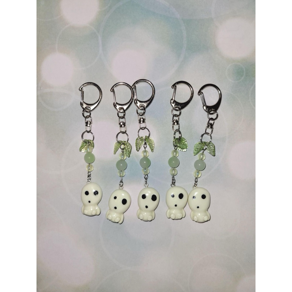 Kodama Ghibli Keychain // Ghibli series